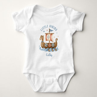 Body Para Bebê Bebê Viking em Treinamento