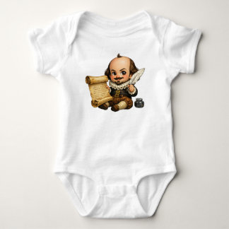 Body Para Bebê Bebê William Shakespeare Travesso