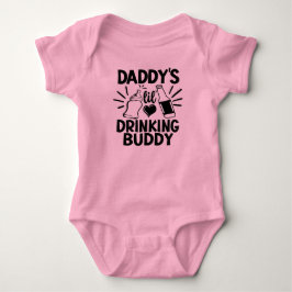 Body Para Bebê bebendo engraçado unisex