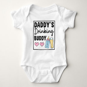 Body Para Bebê Bebendo pai Buddy