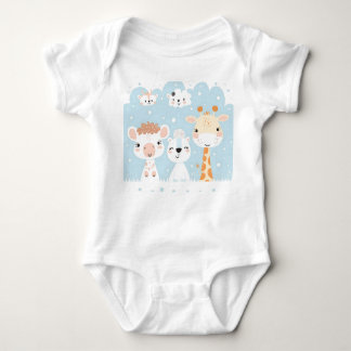 Body Para Bebê Bebês Animais - Roupa de bebê