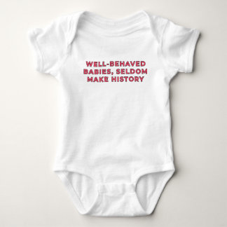 Body Para Bebê Bebês Bem-Comportados Raramente Fazem História - P