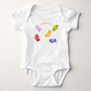 Body Para Bebê Bebês bonitos de geleia doce desenho animado