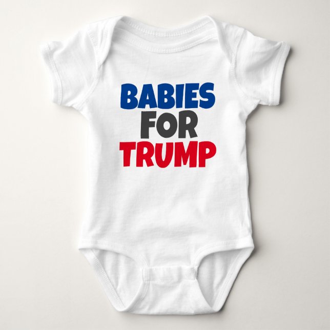 BODY PARA BEBÊ BEBÊS PARA A TRUMP ONE PIECE JUMPER (Frente)