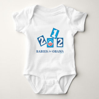 Body Para Bebê Bebês para Obama 2012