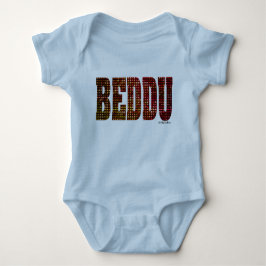 Body Para Bebê Beddu Baby Tee