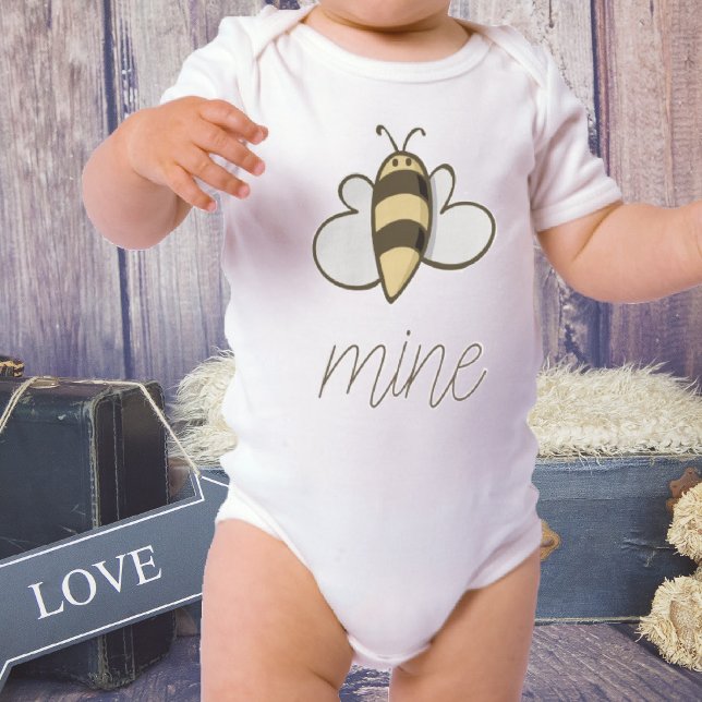 Body Para Bebê Bee Mine (Criador carregado)