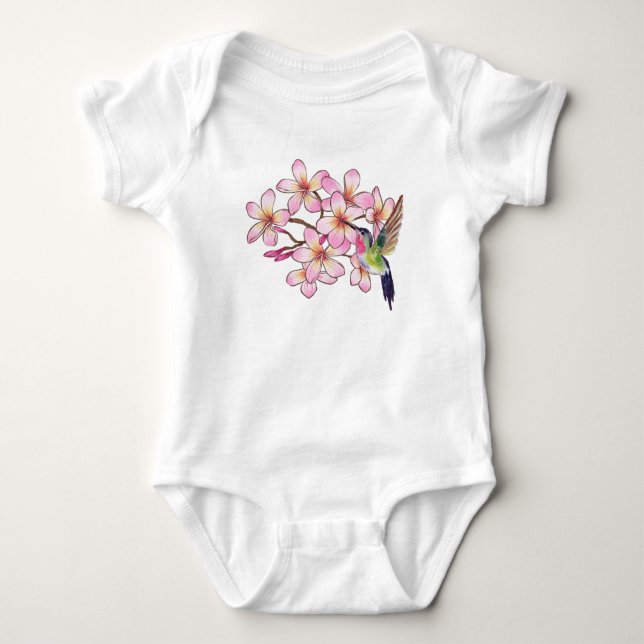 Body Para Bebê Beija-flor (Frente)