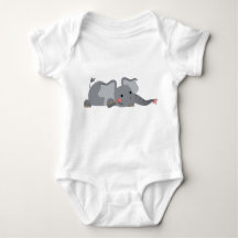 Bela Cartoon Sneaky Elephant Baby