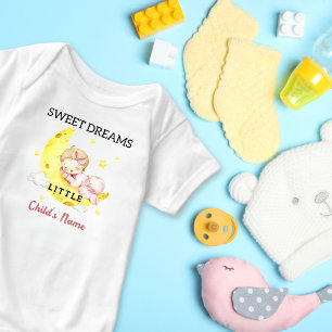 Body Para Bebê Bela, Doce Sonha Uma Menina Personalizada