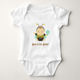 Body Para Bebê Bela e Divertida Abelha para Bebê, Bebê Menino Abe