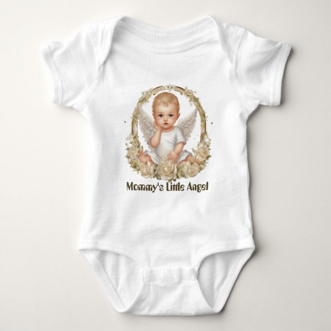 Body Para Bebê Bela Mamãe Anjo (Frente)