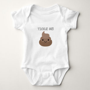 Body Para Bebê Bela Passagem Para Mim, Poop Emoji
