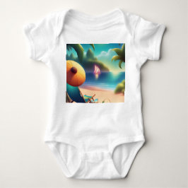 Body Para Bebê bela praia