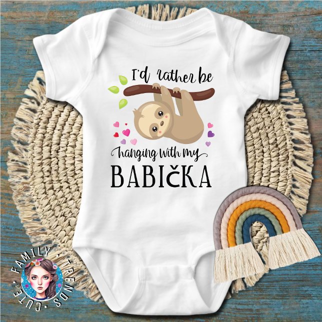 Body Para Bebê Bela Sloth... Eu Preferencialmente Ficar Com Minha (Criador carregado)