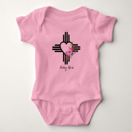Body Para Bebê Bela Zia Heart Baby Rose