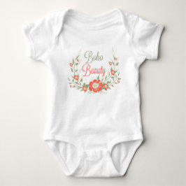 Body Para Bebê Beleza de Boho