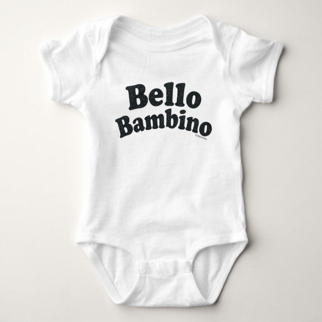 Body Para Bebê Bello Bambino (Frente)