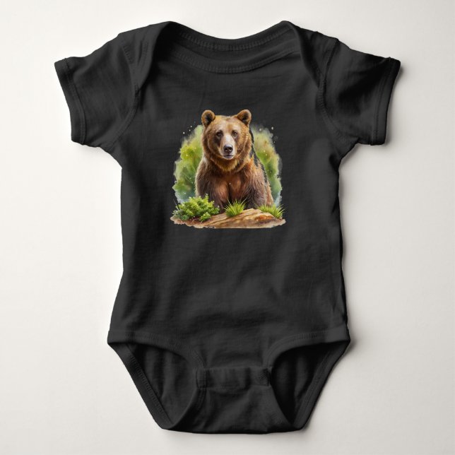 Body Para Bebê Belo Bear. (Frente)