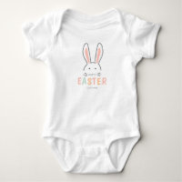 Belo Felz pascoa Bunny Bebê Roupa
