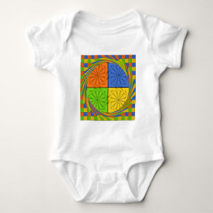 Body Para Bebê Belo padrão egípcio: um Design surpreendente