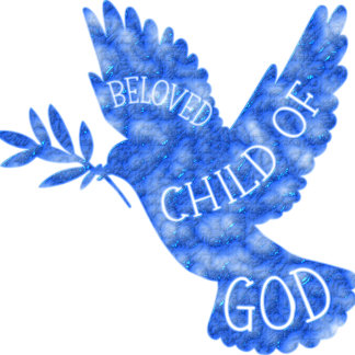 Body Para Bebê Beloved Child of God Dove Baby Design