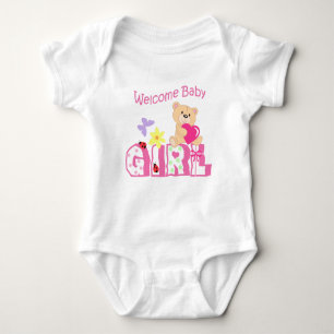Body Para Bebê Bem-vinda, Baby Girl