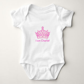 Body Para Bebê Bem-vinda, Princesa Charlie!