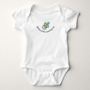 Body Para Bebê bem-vindo ao bebê do mundo