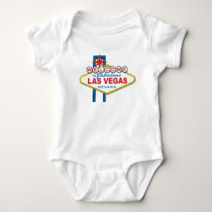 Body Para Bebê Bem-vindo ao Sinal de Las Vegas