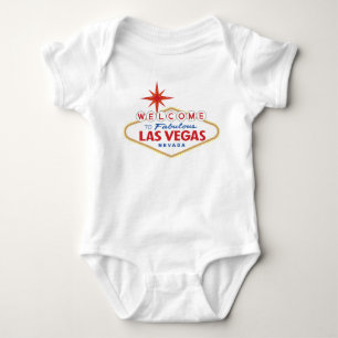 Body Para Bebê Bem-vindos a Las Vegas, Nevada