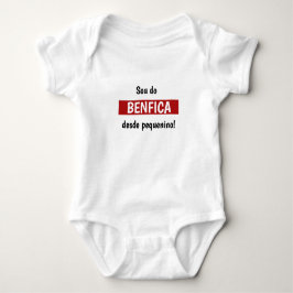 Body Para Bebê Benfica Baby Jersey Bodysuit