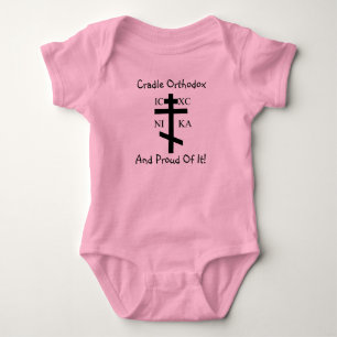 Body Para Bebê Berço ortodoxo, e orgulhoso dele!