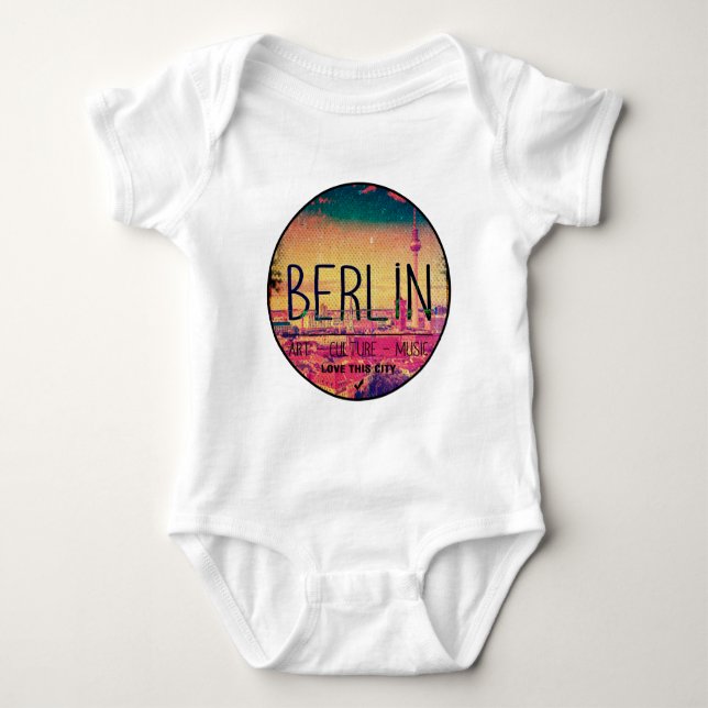 Body Para Bebê Berlim (Frente)