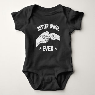 Body Para Bebê Bester Onkel Ever Faustgruß Lustist Faust