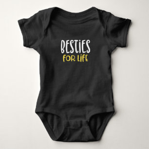 Body Para Bebê Besties para a Vida.