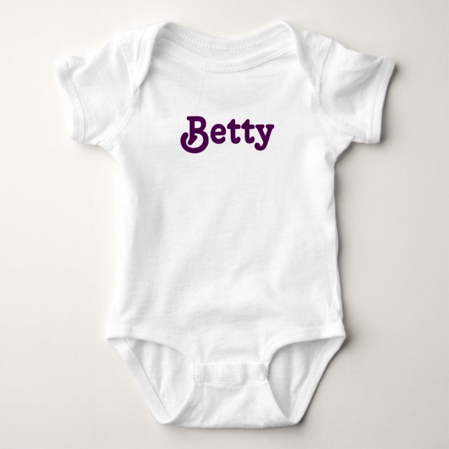 Body Para Bebê Betty Bebê de Vestuário (Frente)