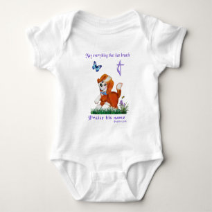 Body Para Bebê Bíblia verso