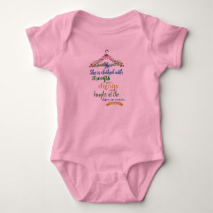 Body Para Bebê Bíblia verso