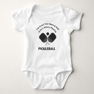 Body Para Bebê Bicho de Bebê de Picleball Jersey