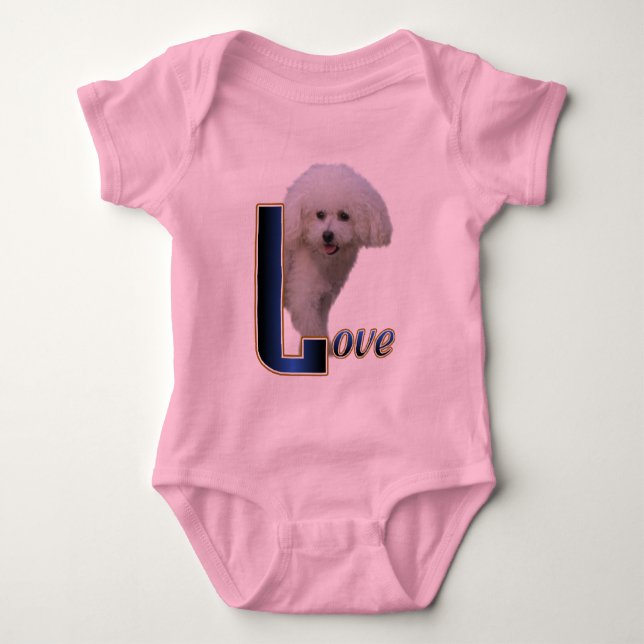 Body Para Bebê Bichon Furgts (Frente)