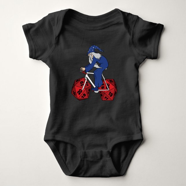 Body Para Bebê Bicicleta da equitação do feiticeiro com as 20 (Frente)