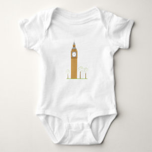 Body Para Bebê Big Ben Tower