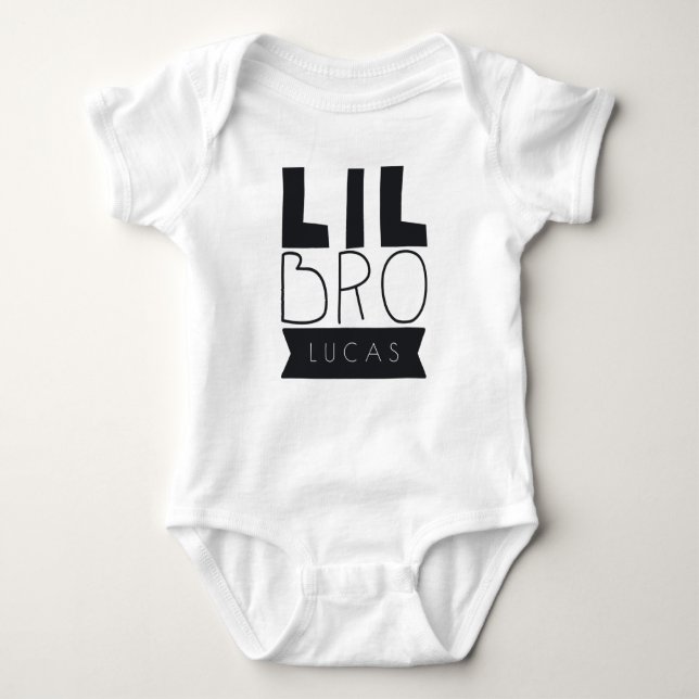 Body Para Bebê Big Bro & Lil Bro set (Frente)