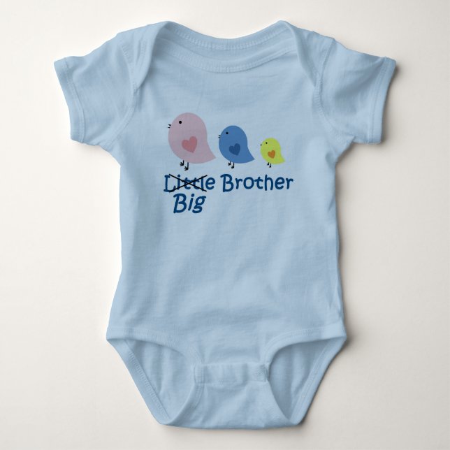 Body Para Bebê Big Brother (Frente)