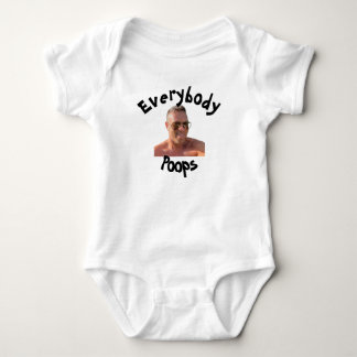 Body Para Bebê Big Sug Everybody Poops Onsie