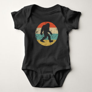Body Para Bebê Bigfoot Sasquatch retro