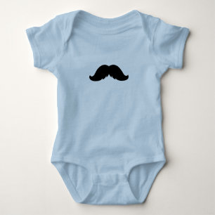 Body Para Bebê bigode mexicano