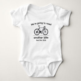 Body Para Bebê Biker Baby Announcement - Baby Cycling - Biking