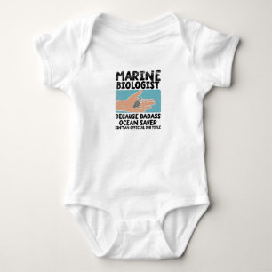 Body Para Bebê Biólogo Marinho Biologia Marinha